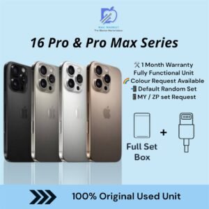 Apple iPhone 16 Pro & 16 Pro Max